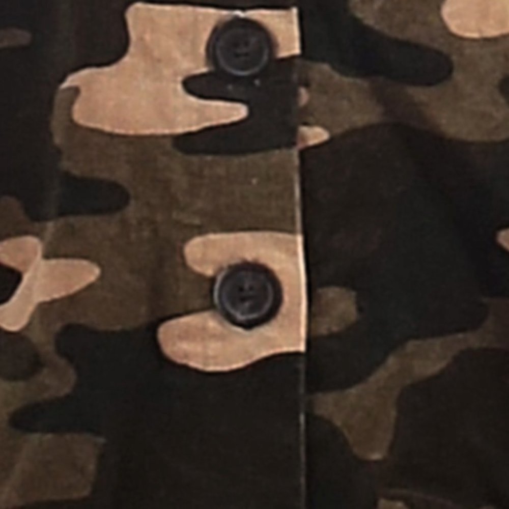 💥EDGY CHIC💥Camo Corduroy Overall Dress - Picture 12 of 12